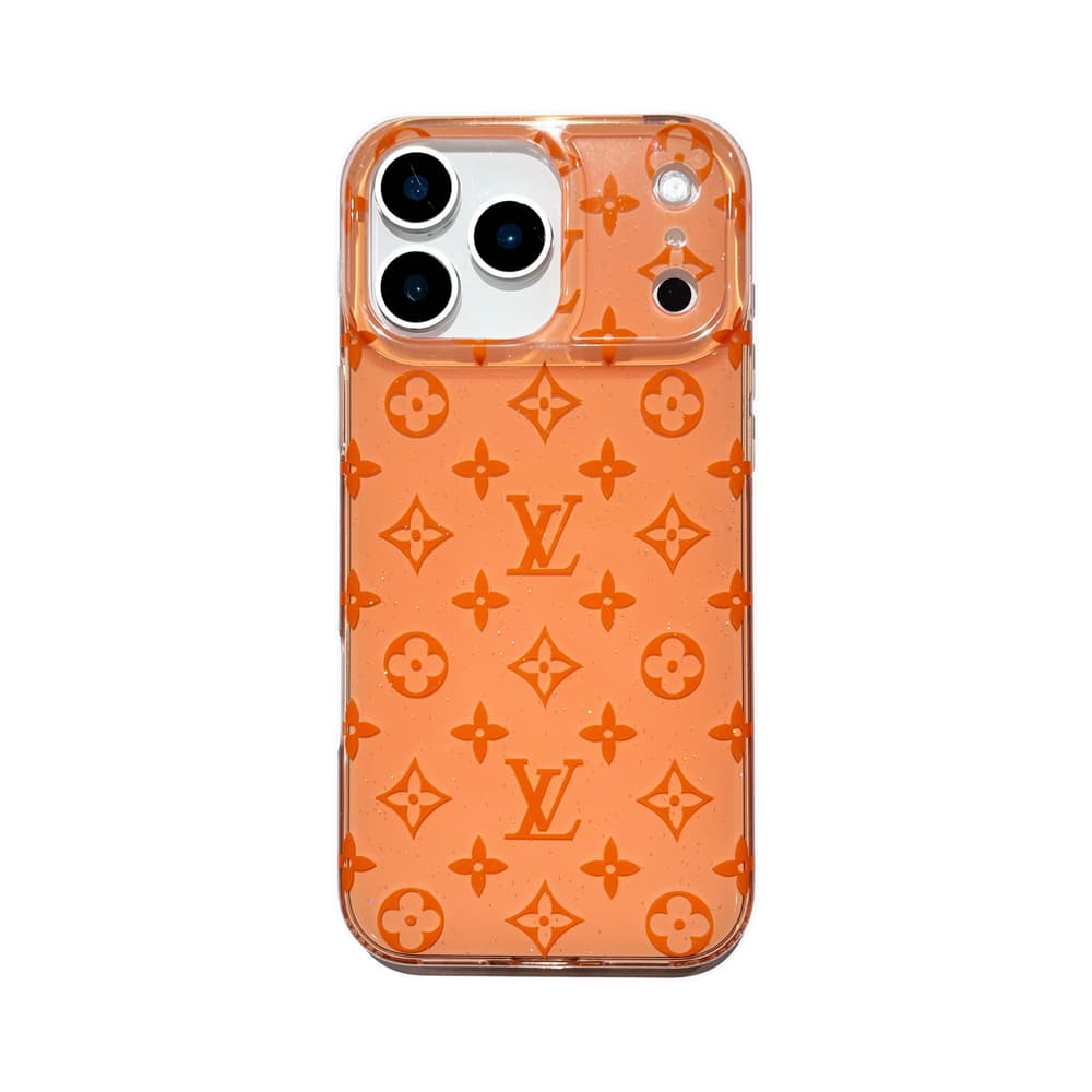 LV Youth Pearl Shimmer & Clear Frame iPhone Case - Tone-on-Tone Monogram