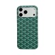 Goyard Y-Monogram Pattern with Matte PC Hard Shell iPhone Case