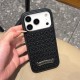 Chrome Hearts Gothic Cross Leather iPhone Case