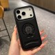 Chrome Hearts Gothic Cross Leather iPhone Case