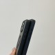 Chrome Hearts Gothic Leather Embossed iPhone Case