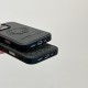 Chrome Hearts Gothic Leather Embossed iPhone Case