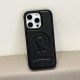 Chrome Hearts Gothic Leather Embossed iPhone Case