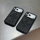 Chrome Hearts Gothic Cross & Fleur-de-Lis iPhone Case