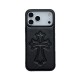 Chrome Hearts Gothic Cross & Fleur-de-Lis iPhone Case