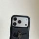 Nike Swoosh & Chrome Hearts Hybrid Street-Gothic Leather iPhone Case