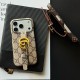 LV & Gucci Wristlet iPhone Case - Monogram Canvas