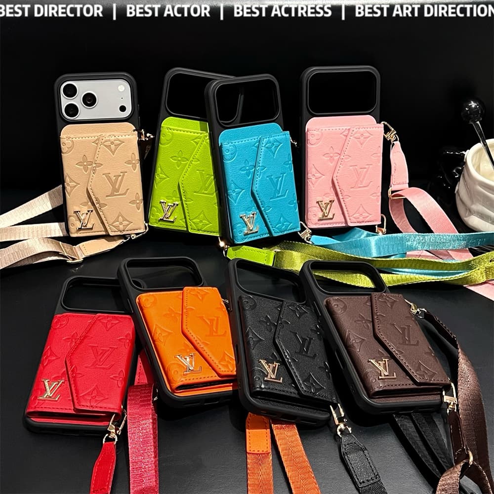 Louis Vuitton Accordion Cardholder Crossbody iPhone Case
