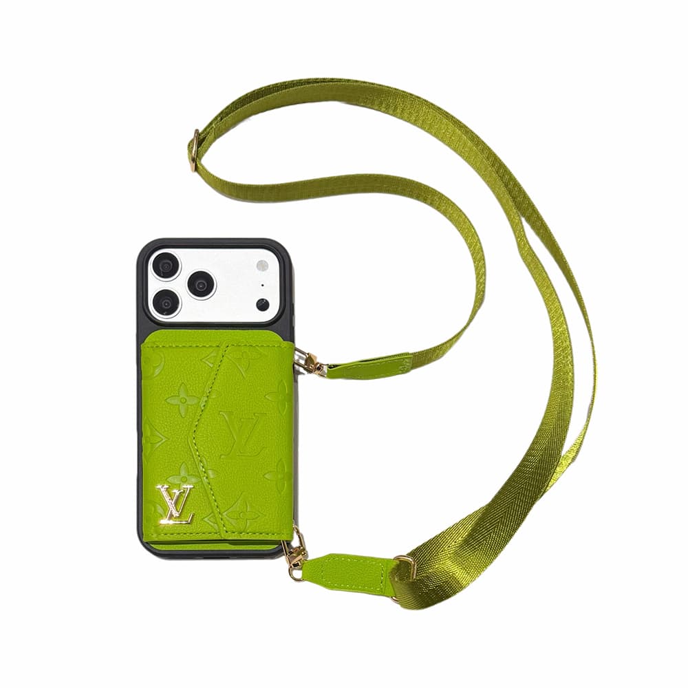 Louis Vuitton Accordion Cardholder Crossbody iPhone Case