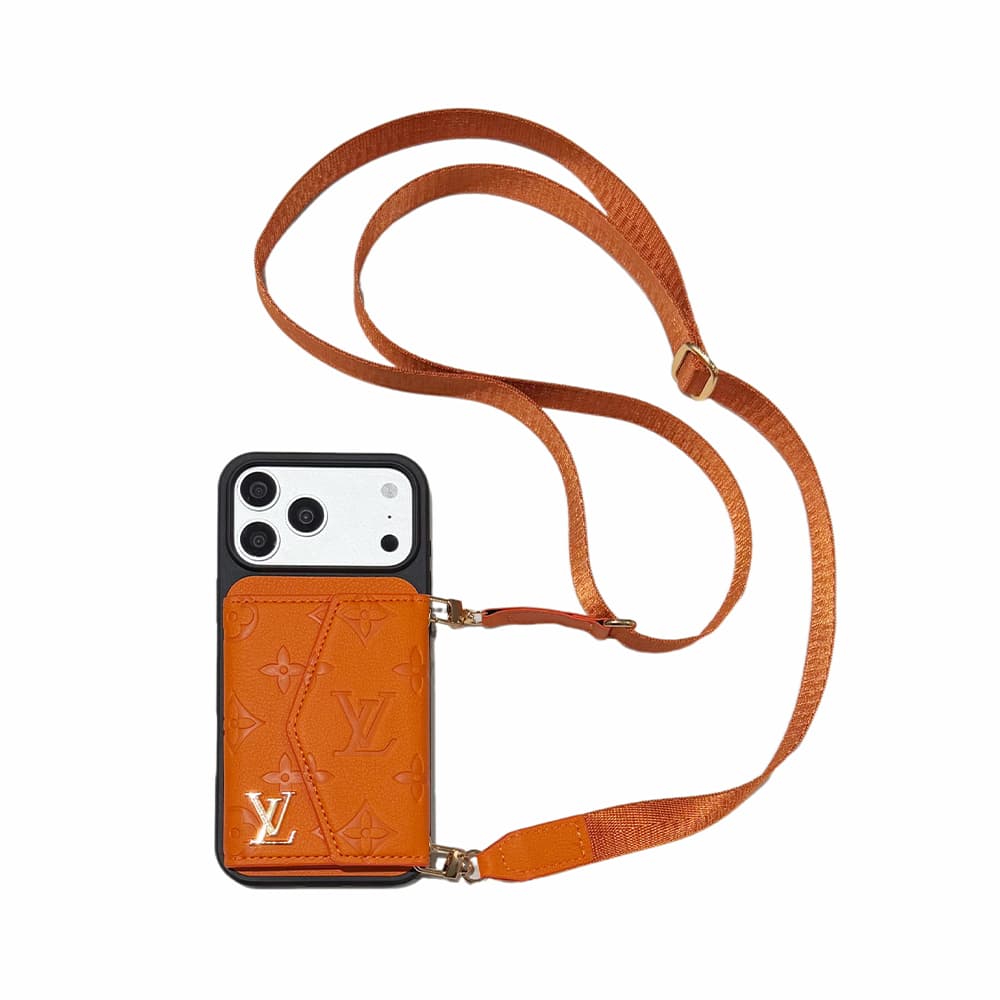 Louis Vuitton Accordion Cardholder Crossbody iPhone Case