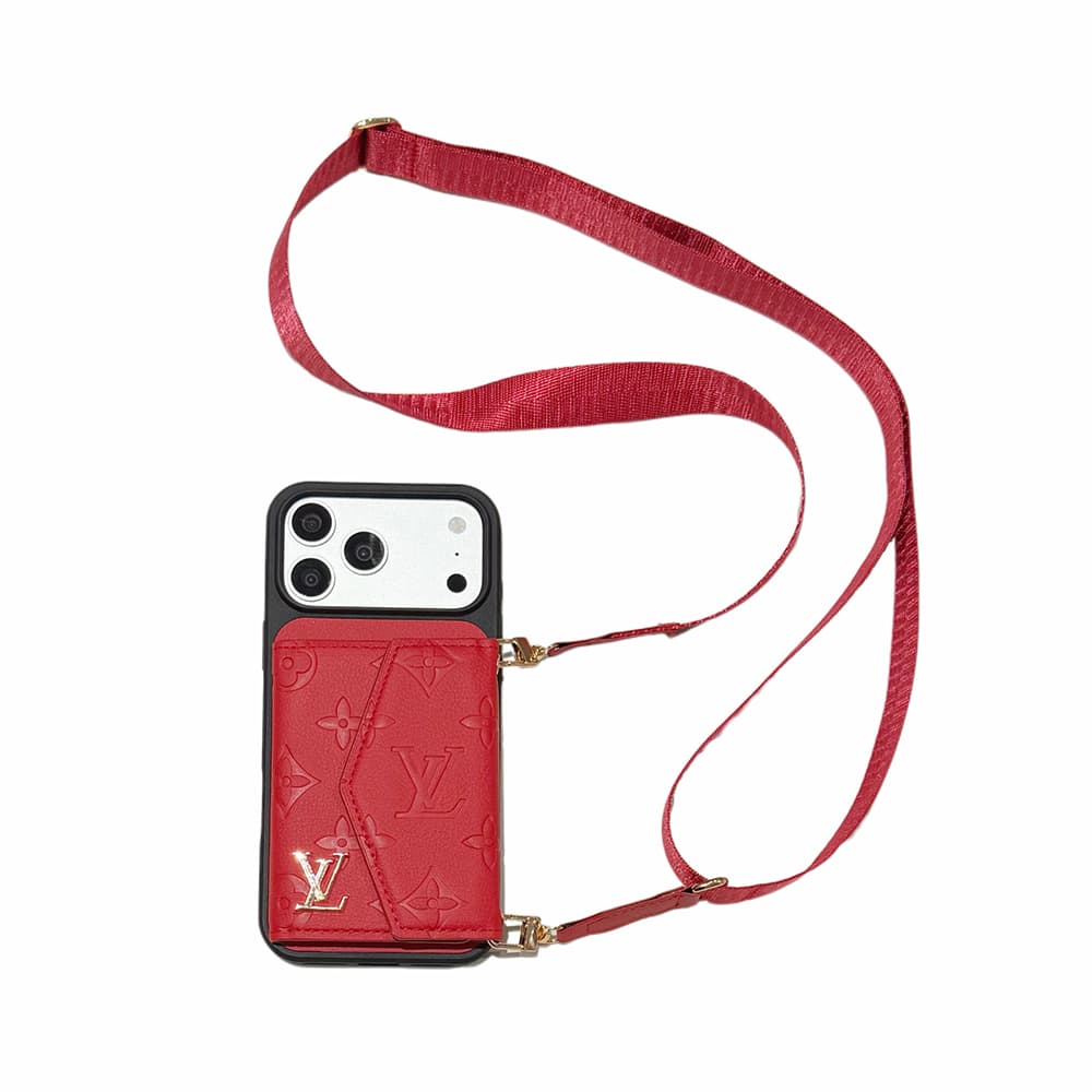 Louis Vuitton Accordion Cardholder Crossbody iPhone Case
