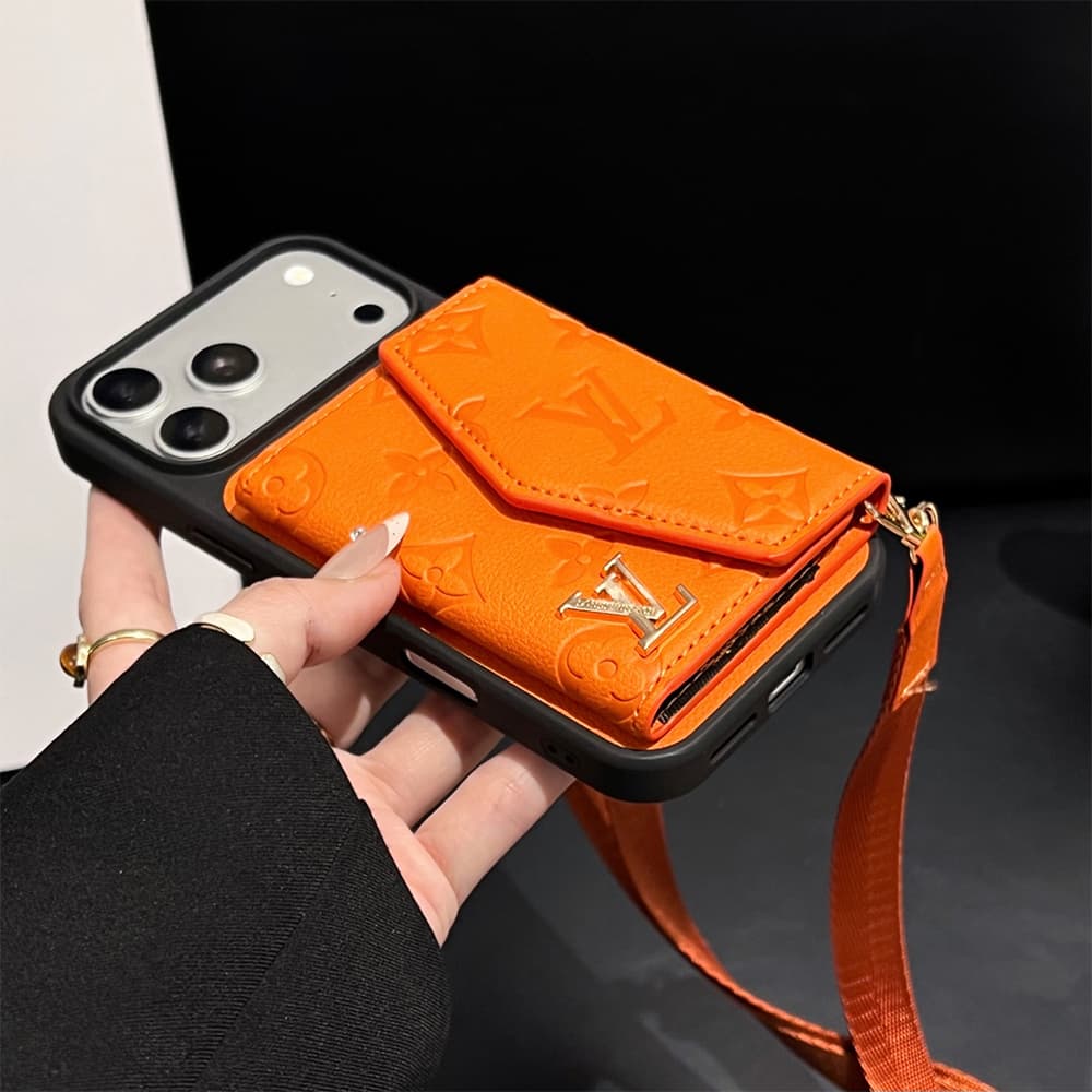 Louis Vuitton Accordion Cardholder Crossbody iPhone Case