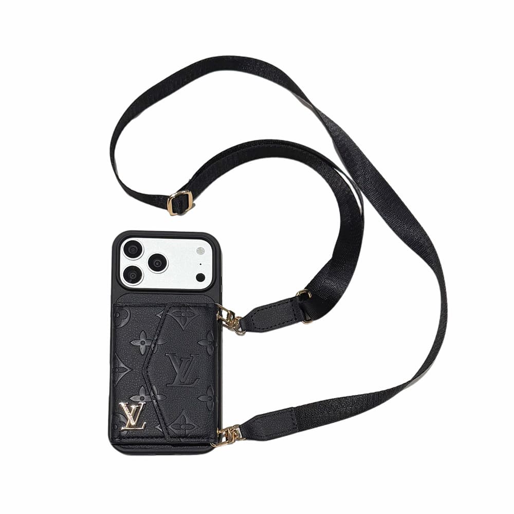 Louis Vuitton Accordion Cardholder Crossbody iPhone Case