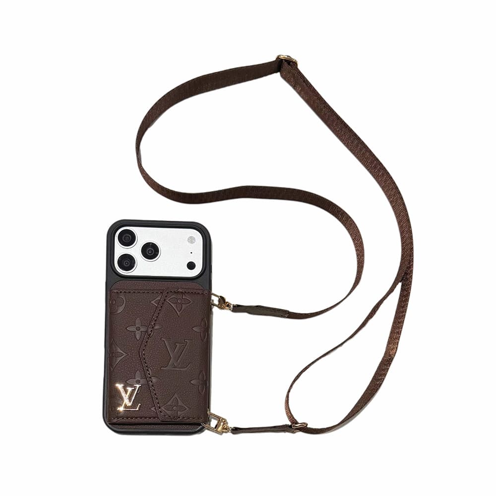 Louis Vuitton Accordion Cardholder Crossbody iPhone Case