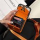 Louis Vuitton Large Logo Accordion Cardholder Crossbody iPhone Case