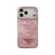 Prada Croc-Embossed Triangle Logo iPhone Case