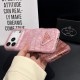 Prada Croc-Embossed Triangle Logo iPhone Case