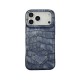 Prada Croc-Embossed Triangle Logo iPhone Case