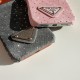 Prada Crystal-Embellished Canvas 4-Sided Cutout iPhone Case