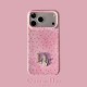Dior Crystal Embellished Canvas 4-Sided Cutout iPhone Case