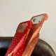 Louis Vuitton Crystal LV Logo Canvas 4-Sided Cutout iPhone Case