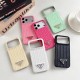 Prada Embossed Woven Triangle Logo 4-Sided Cutout iPhone Case
