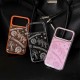 Chrome Hearts Cross Floral Scroll IMD Street-Gothic iPhone Case