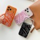 Chrome Hearts Cross Floral Scroll IMD Street-Gothic iPhone Case