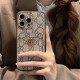 LV & Gucci Monogram Card Slot Leather iPhone Case