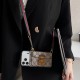 LV & Gucci Messenger Crossbody iPhone Case