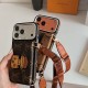 LV & Gucci Messenger Crossbody iPhone Case