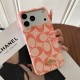 Coach Signature C Monogram 4-Sided Cutout Leather iPhone Case