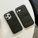 Maison Margiela 0-23 Numbered Tab Embossed Leather iPhone Case