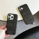 Maison Margiela 0-23 Numbered Tab Embossed Leather iPhone Case