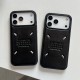 Maison Margiela 0-23 Tab Stitch-Embossed Leather iPhone Case