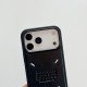 Maison Margiela 0-23 Tab Stitch-Embossed Leather iPhone Case