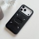 Maison Margiela 0-23 Tab Stitch-Embossed Leather iPhone Case