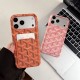 Goyard Y-Pattern Chevron Card Slot iPhone Case