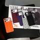 Chanel Quilted CC Logo Glitter 4-Sided Cutout iPhone Case with Charm