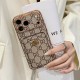 Louis Vuitton & Gucci Card Slot Leather iPhone Case