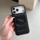 Hello Kitty & Kuromi Leather Embossed iPhone Case
