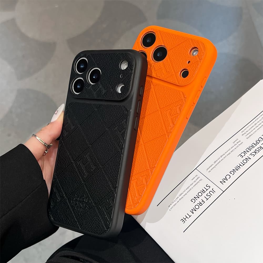 Hermès Large Window Camera H Quilted iPhone Case