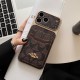 Coach Large Window Camera Dual Card Slot Signature C iPhone Case