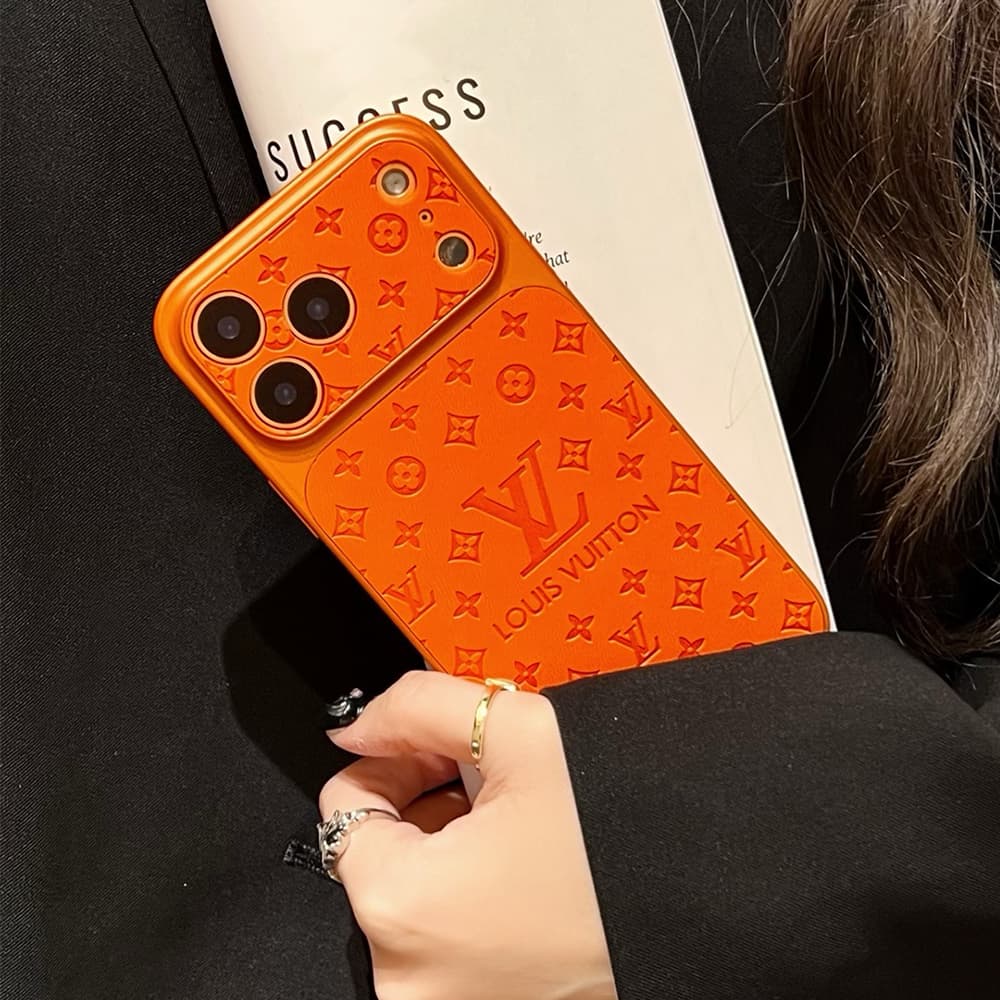 Louis Vuitton Large Window Camera Monogram Embossed iPhone Case