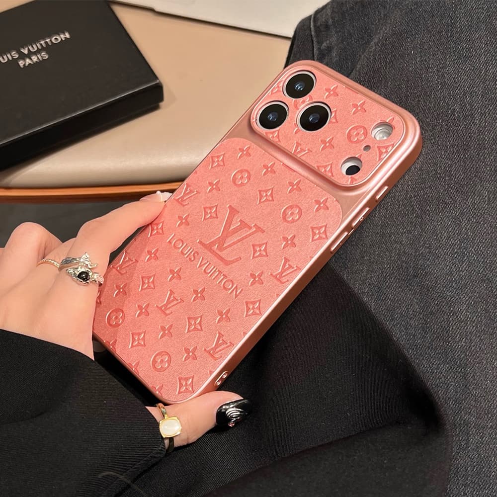 Louis Vuitton Large Window Camera Monogram Embossed iPhone Case