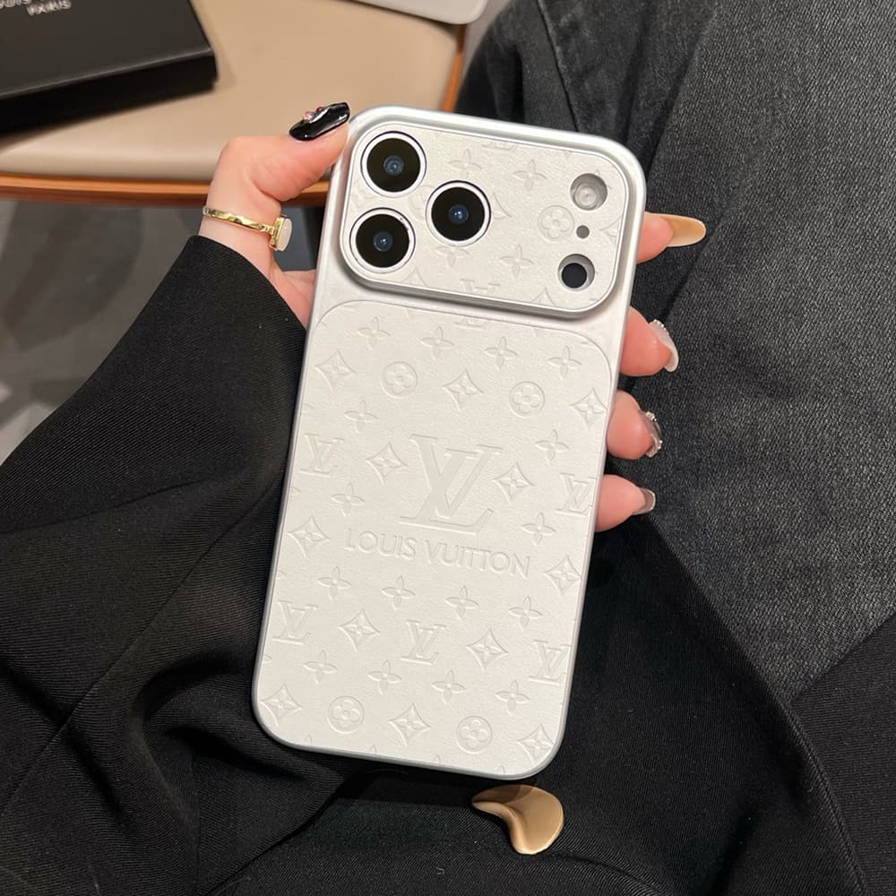 Louis Vuitton Large Window Camera Monogram Embossed iPhone Case