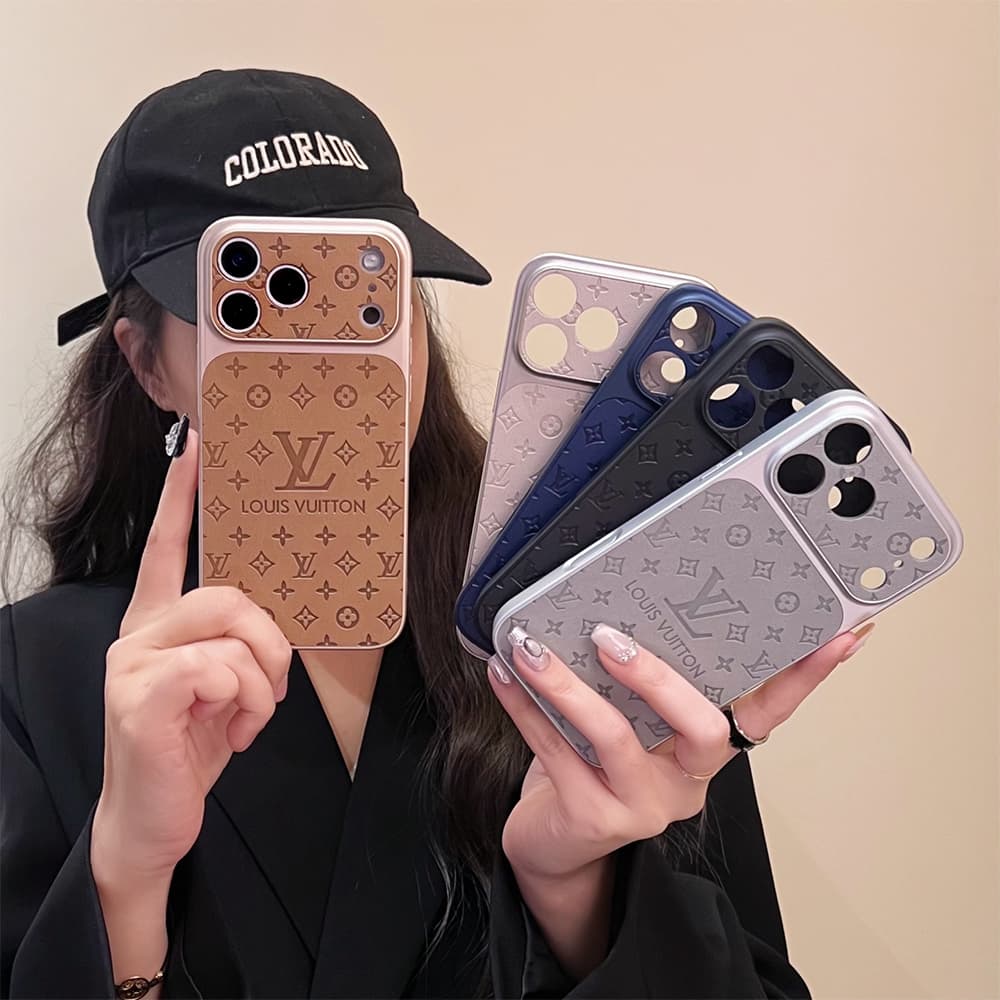 Louis Vuitton Large Window Camera Monogram Embossed iPhone Case