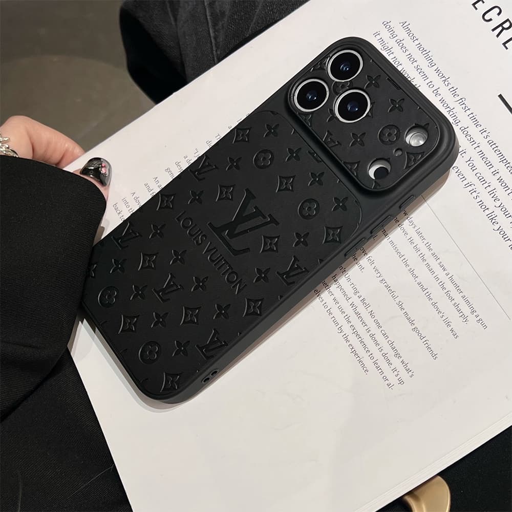 Louis Vuitton Large Window Camera Monogram Embossed iPhone Case