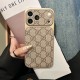 LV & Gucci Large Window Camera Monogram Print iPhone Case