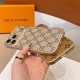 LV & Gucci Large Window Camera Monogram Print iPhone Case